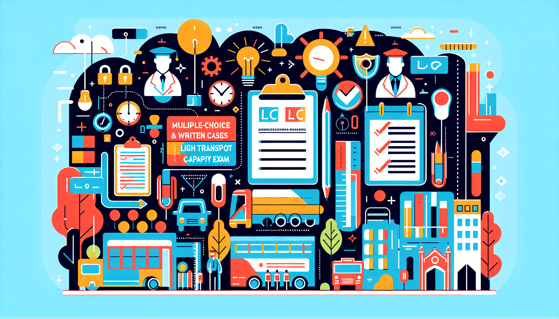 Illustration de l'article de blog QCM & Cas rédigés : Les erreurs incontournables à éviter pour l’examen de capacité transport léger