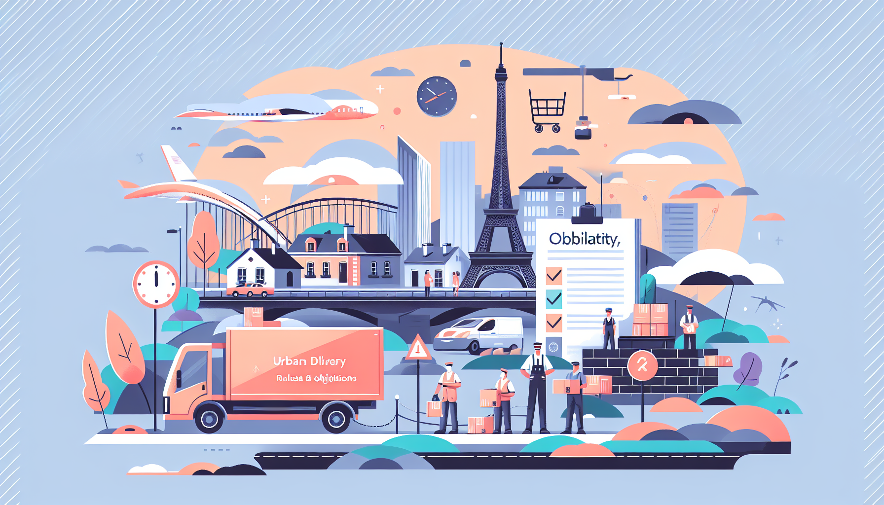 Illustration de l'article de blog Livraison urbaine à Nantes : obligations, contrôles et enjeux pour les utilitaires 3,5 t