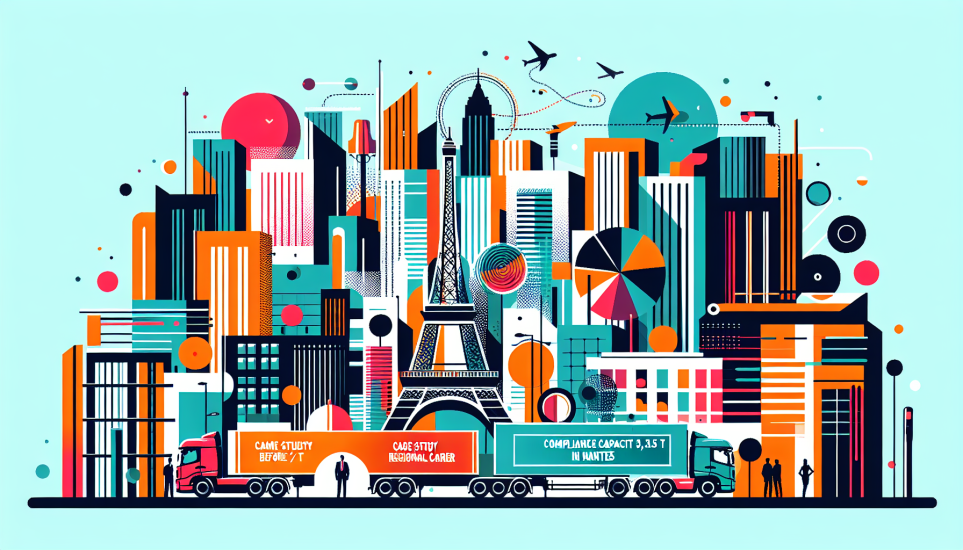 Illustration de l'article de blog Mise en conformité Capacité 3,5 t à Nantes : étude de cas avant/après d’un transporteur régional